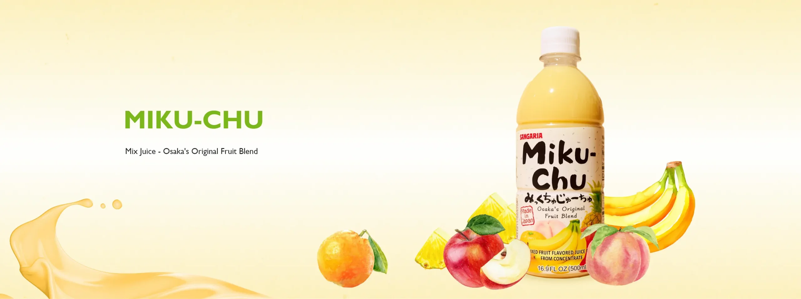 Miku-Chu, Mix Juice - Osaka's Original Fruit Blend